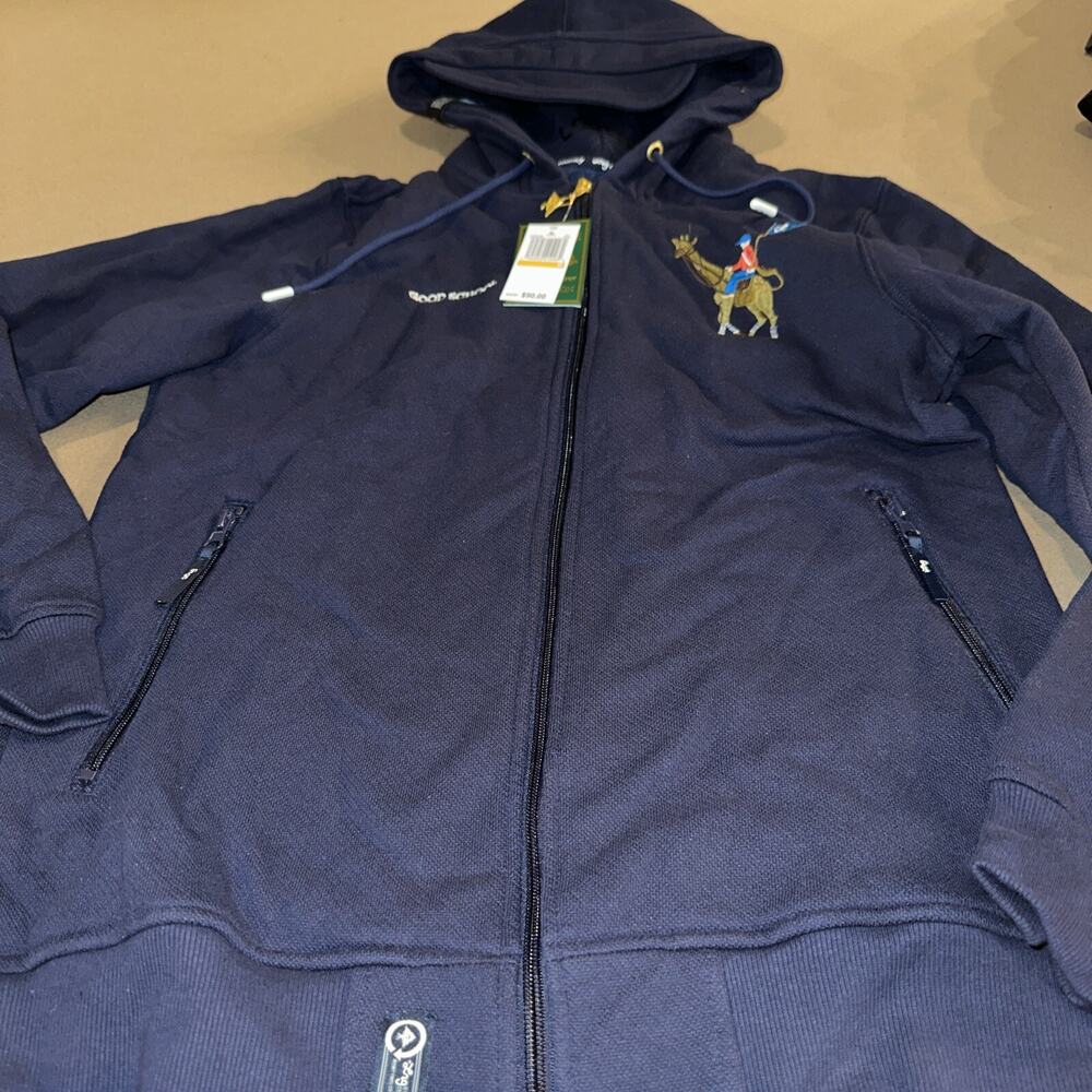 LRG Heritage Collection Caught Sleepin Zip Hoodie navy 2XL - Picture 5 of 14